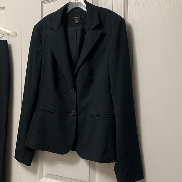 Louben brand Black Blazer and Pants - Picture 6 of 15